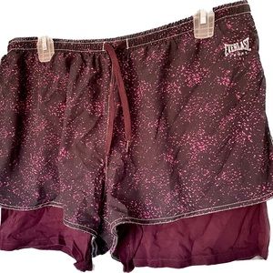 CL Everlast shorts with built in spandex undershort.